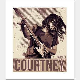 Courtney Barnett // Brown vintage Posters and Art